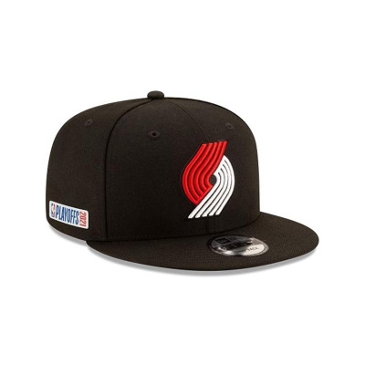Portland Trail Blazers Gorra | New Era NBA Playoff Side Patch 9fifty Snapback Cap Mexico - Amarillos